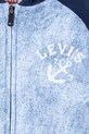 Levi's bluza dziecięca TROMPE LOEIL DENIM HOODIE granatowy 9EM394
