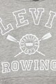 Băieți Levi's bluză copii VARSITY ROWING HOODIE 9EM573 gri