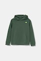 Dětská bavlněná mikina The North Face GRAPHIC RELAXED HOODIE s kapucí zelená NF0A8AXTHCH1