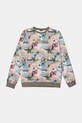 Guess hanorac de bumbac pentru copii imprimeu turcoaz L5GQ05.KA6R4.PPYA