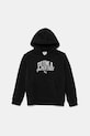 Detská bavlnená mikina Puma CLASS Hoodie TR bavlna čierna 685798