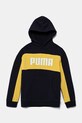 Puma bluza dziecięca ESS BLOCK Hoodie TR nadruk granatowy 685819