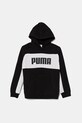 Puma gyerek felső ESS BLOCK Hoodie TR pamut fekete 685819