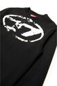 Băieți Diesel hanorac de bumbac pentru copii SBOXTN5 OVER SWEAT-SHIRT J02213 negru