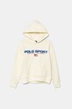 Detská mikina Polo Ralph Lauren s kapucňou béžová 323962111005