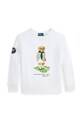 Polo Ralph Lauren bluză copii print alb 322970403001