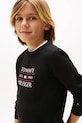 Tommy Hilfiger bluza copii KB0KB09569.128.176.PPYA negru