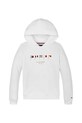 Tommy Hilfiger hanorac de bumbac pentru copii KB0KB09576.104.122.PPYA alb SS25