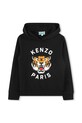 Παιδική βαμβακερή μπλούζα Kenzo Kids στάμπα μπλε K61124.94.108