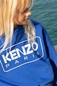 Παιδική βαμβακερή μπλούζα Kenzo Kids μπλε K61133.162