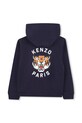 Kenzo Kids hanorac de bumbac pentru copii print bleumarin K61190.114.150