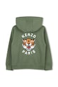 Kenzo Kids hanorac de bumbac pentru copii K61190.114.150 verde SS25