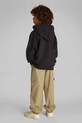 Detská mikina Calvin Klein Jeans čierna IB0IB02464.104.116.PPYA