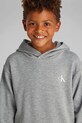 Calvin Klein Jeans gyerek melegítőfelső pamutból IB0IB02468.PPYA szürke