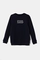 Vans gyerek melegítőfelső pamutból Half Box Crew pamut sötétkék VN000NVAJDU1