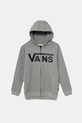 Παιδική μπλούζα Vans Classic II FZ με κουκούλα γκρί VN000JYB4OU1