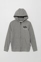Vans gyerek felső Old Skool FZ pamut szürke VN000MHT02F1
