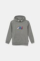 Detská mikina Vans Fresh Pullover melanž sivá VN000MHF02F1
