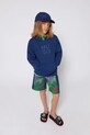 HUGO hanorac de bumbac pentru copii imprimeu bleumarin G00349.162.174