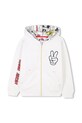Дитяча бавовняна кофта Marc Jacobs з капюшоном бежевий W60439.86.108