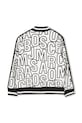 Момче Детски памучен суичър Marc Jacobs W60440.86.108 бял