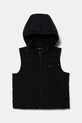 Emporio Armani bezrękawnik puchowy dziecięcy bez kaptura granatowy EB000422.AF14935