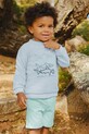 Παιδική βαμβακερή μπλούζα Tartine et Chocolat χωρίς κουκούλα μπλε CA15031.104