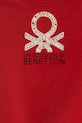 Αγορίστικα Παιδική βαμβακερή μπλούζα United Colors of Benetton 3J70G10HW.P.Seasonal κόκκινο