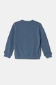 United Colors of Benetton hanorac de bumbac pentru copii 3J70G10HW.P.Seasonal albastru SS25