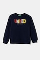 Dječja pamučna dukserica United Colors of Benetton pamuk mornarsko plava 3J70G10HW.P.Seasonal
