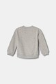United Colors of Benetton bluza bawełniana dziecięca 3J70G10HW.P.Seasonal szary SS25