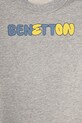 Chłopiec United Colors of Benetton bluza bawełniana dziecięca 3J70G10HW.P.Seasonal szary