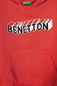 Fiú United Colors of Benetton gyerek melegítőfelső pamutból 3J68G2011.P.Seasonal piros