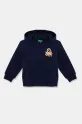 United Colors of Benetton felpa in cotone bambino/a con blu navy 3J68G2011.P.Seasonal