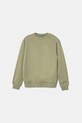 Детская хлопковая кофта United Colors of Benetton 3UNIC10O3.G.Seasonal зелёный SS25