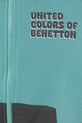 Băieți United Colors of Benetton hanorac de bumbac pentru copii 3J70G503M.P.Seasonal turcoaz