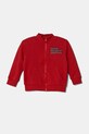 United Colors of Benetton hanorac de bumbac pentru copii print rosu 3J70G503M.P.Seasonal