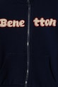 Băieți United Colors of Benetton hanorac de bumbac pentru copii 3J70G503M.P.Seasonal bleumarin