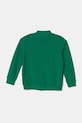 United Colors of Benetton hanorac de bumbac pentru copii 3J70G503M.P.Seasonal verde SS25