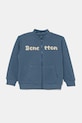Дитяча бавовняна кофта United Colors of Benetton бавовна блакитний 3J70G503M.P.Seasonal