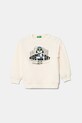 Дитяча бавовняна кофта United Colors of Benetton бавовна бежевий 3UNIG10II.P.Seasonal