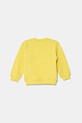 United Colors of Benetton bluza bawełniana dziecięca 3UNIG10II.P.Seasonal żółty SS25
