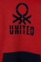 Хлопчик Дитяча бавовняна кофта United Colors of Benetton 3UNIC204R.G.Seasonal барвистий