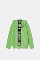 Detská bavlnená mikina United Colors of Benetton 3J68C204I.G.Seasonal zelená SS25