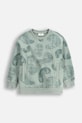 Coccodrillo bluza dziecięca WC5132101SBK zielony SS25