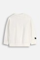 Coccodrillo bluza bawełniana dziecięca WC5143101VBB beżowy SS25