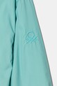 Băieți United Colors of Benetton geacă copii 22YHCN06A.G.Seasonal turcoaz