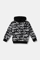 United Colors of Benetton felpa in cotone bambino/a con nero 34GTC204K.G.Seasonal