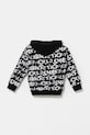 United Colors of Benetton hanorac de bumbac pentru copii 34GTC204K.G.Seasonal negru SS25