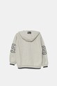 United Colors of Benetton felpa in cotone bambino/a 3BC1C504U.G.Seasonal grigio SS25
